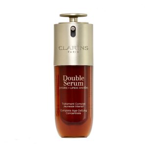 خرید سرم ضد چروک Double Serum کلارنس حجم 50 میل