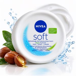 کرم مرطوب کننده نیوآ سافت NIVEA Soft حجم 200 میلی لیتر
